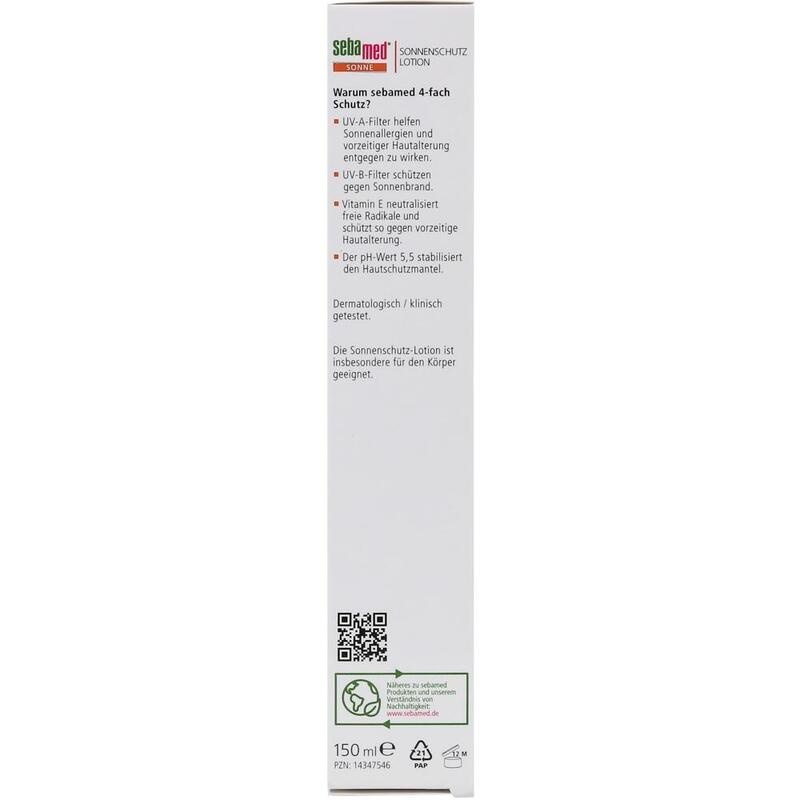SEBAMED Sonnenschutz Lotion LSF 50+