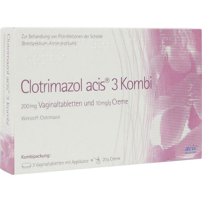 CLOTRIMAZOL acis 3 Kombipackung