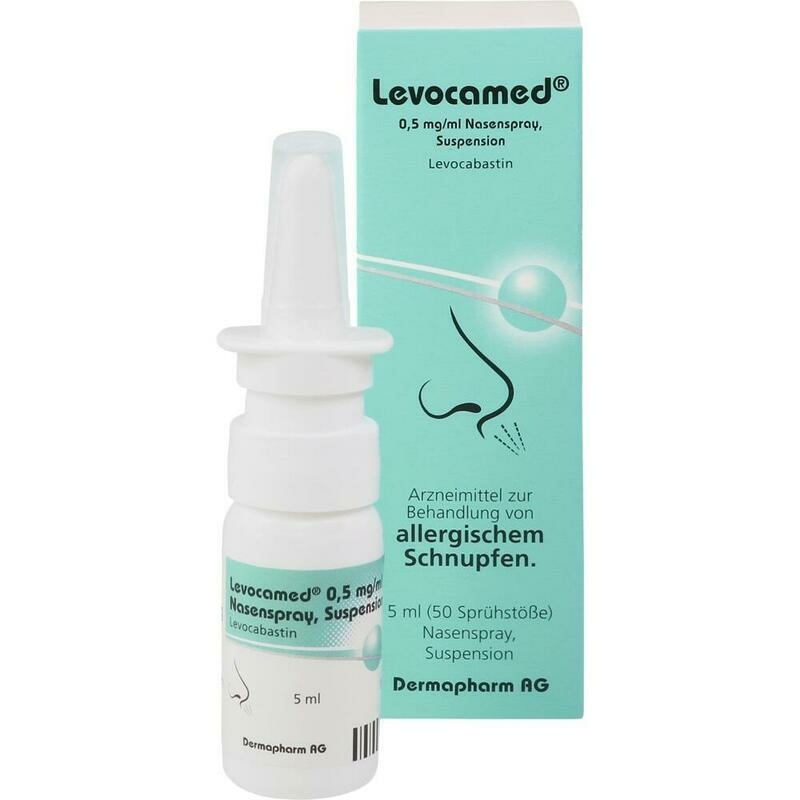 LEVOCAMED 0,5 mg/ml Nasenspray Suspension