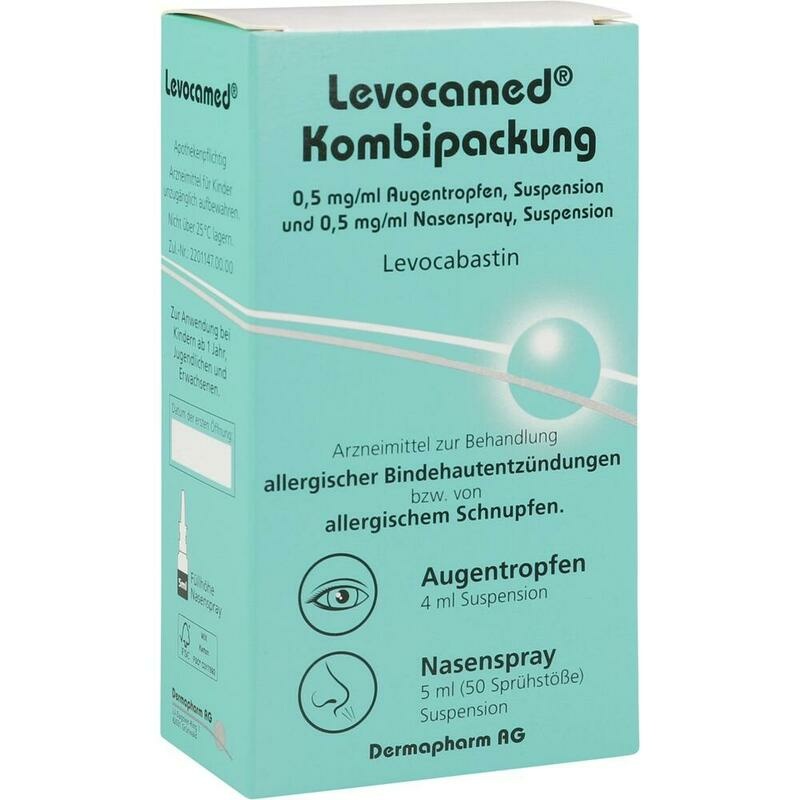 LEVOCAMED Kombi 0,5 mg/ml AT + 0,5 mg/ml Nasenspr.