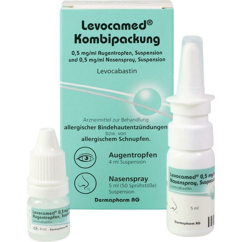LEVOCAMED Kombi 0,5 mg/ml AT + 0,5 mg/ml Nasenspr.