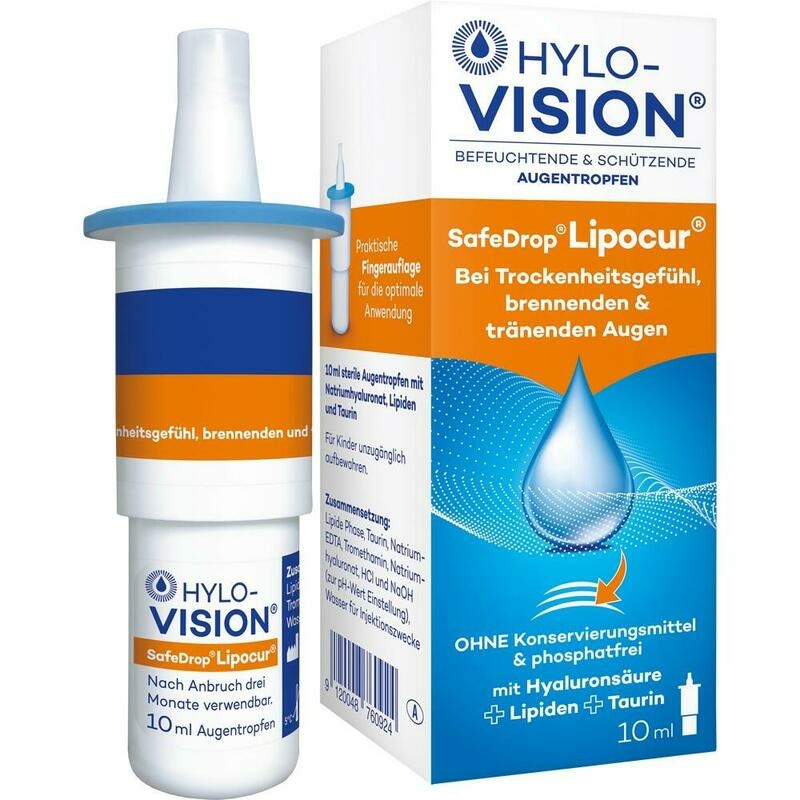 HYLO-VISION SafeDrop Lipocur Augentropfen