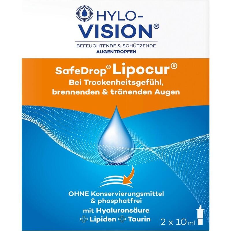 HYLO-VISION SafeDrop Lipocur Augentropfen