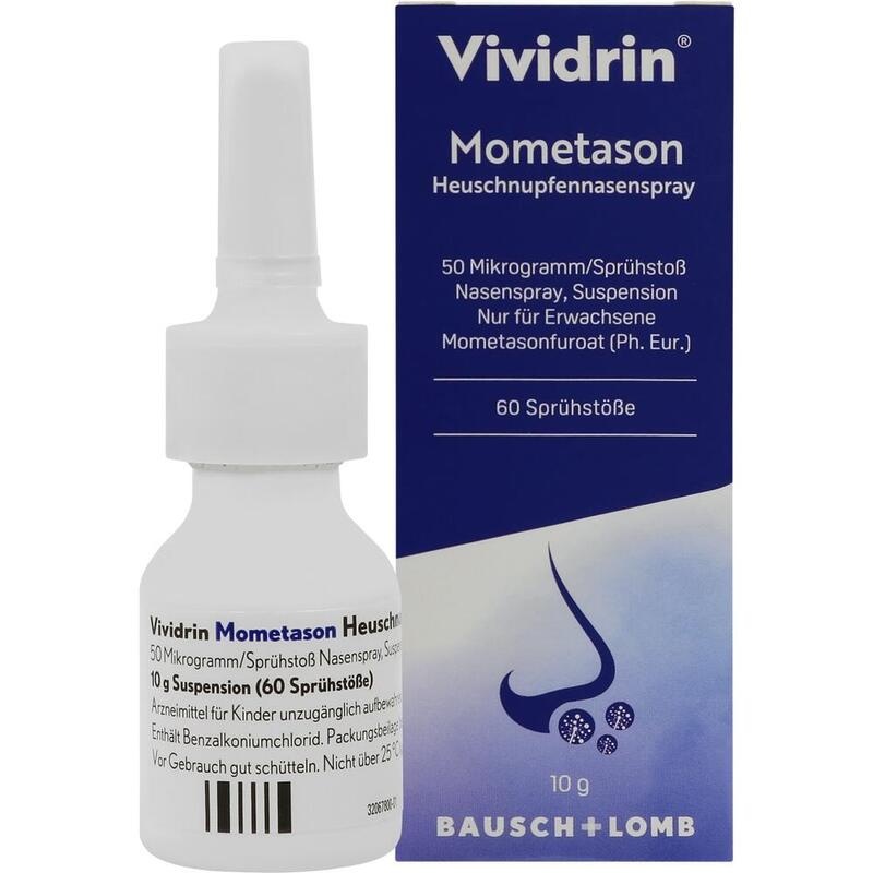 VIVIDRIN Mometason Heuschn.Nspr.50μg/Sp. 60SprSt.