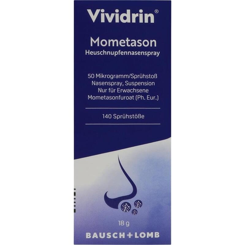 VIVIDRIN Mometason Heuschn.Nspr.50μg/Sp. 140SprSt.