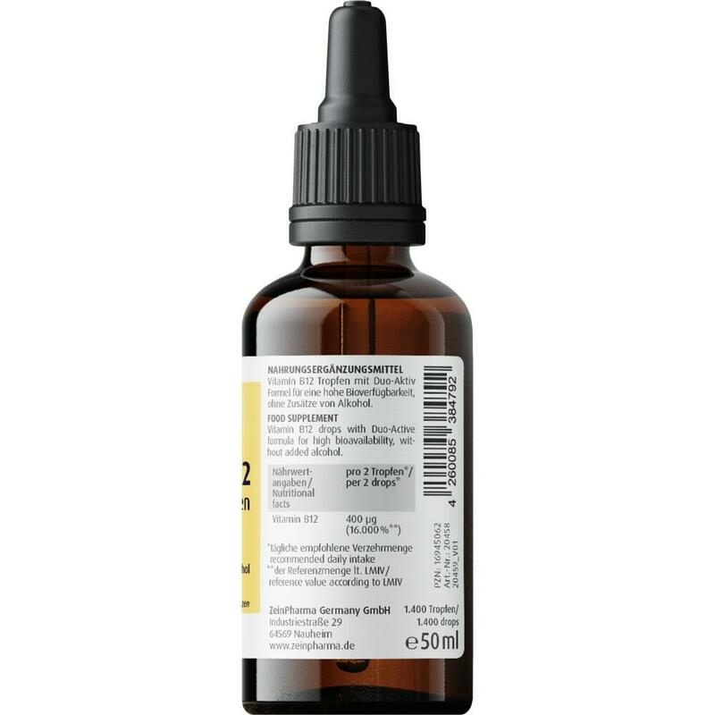 VITAMIN B12 200 μg Tropfen zum Einnehmen