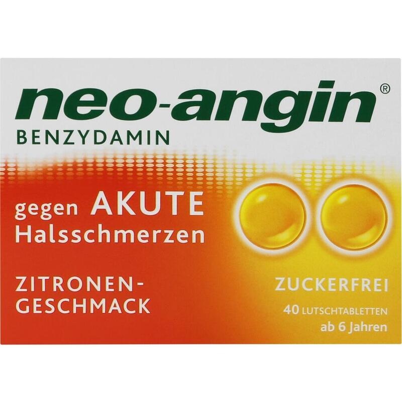 NEO-ANGIN Benzydamin akute Halsschmerzen Zitrone