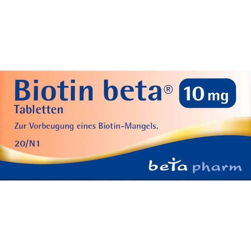 BIOTIN BETA 10 mg Tabletten