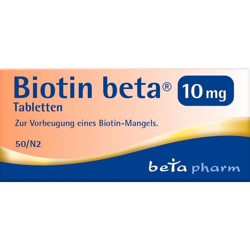 BIOTIN BETA 10 mg Tabletten