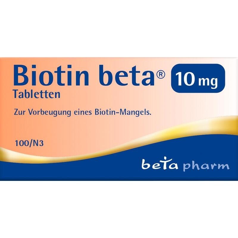 BIOTIN BETA 10 mg Tabletten