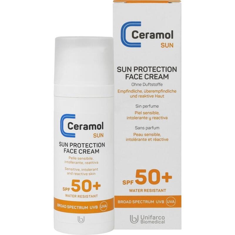CERAMOL Sun Protection Face Cream LSF 50+