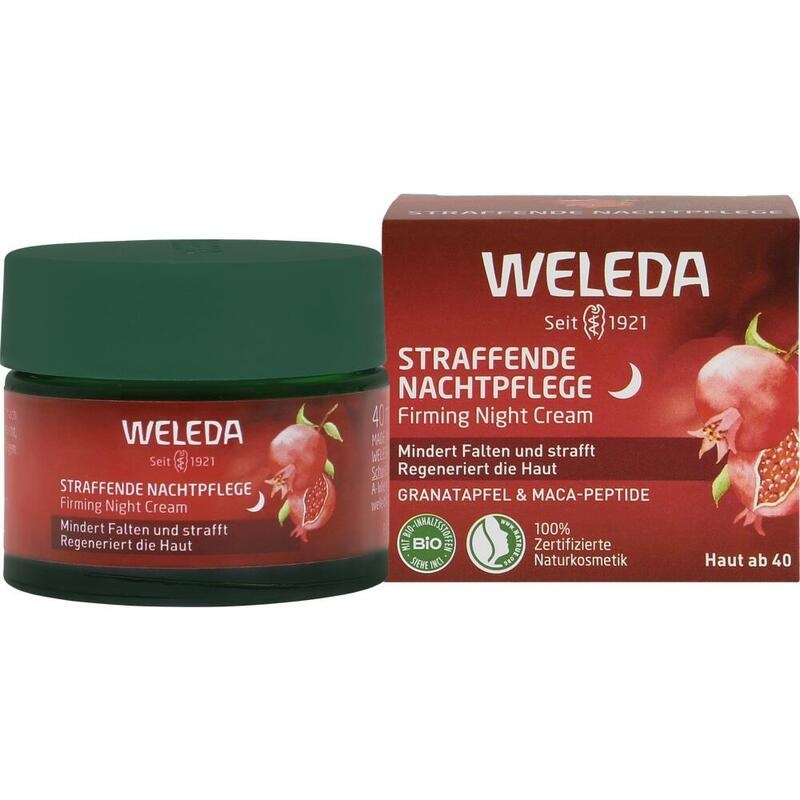 WELEDA straffende Nachtpflege Granatapfel & Maca