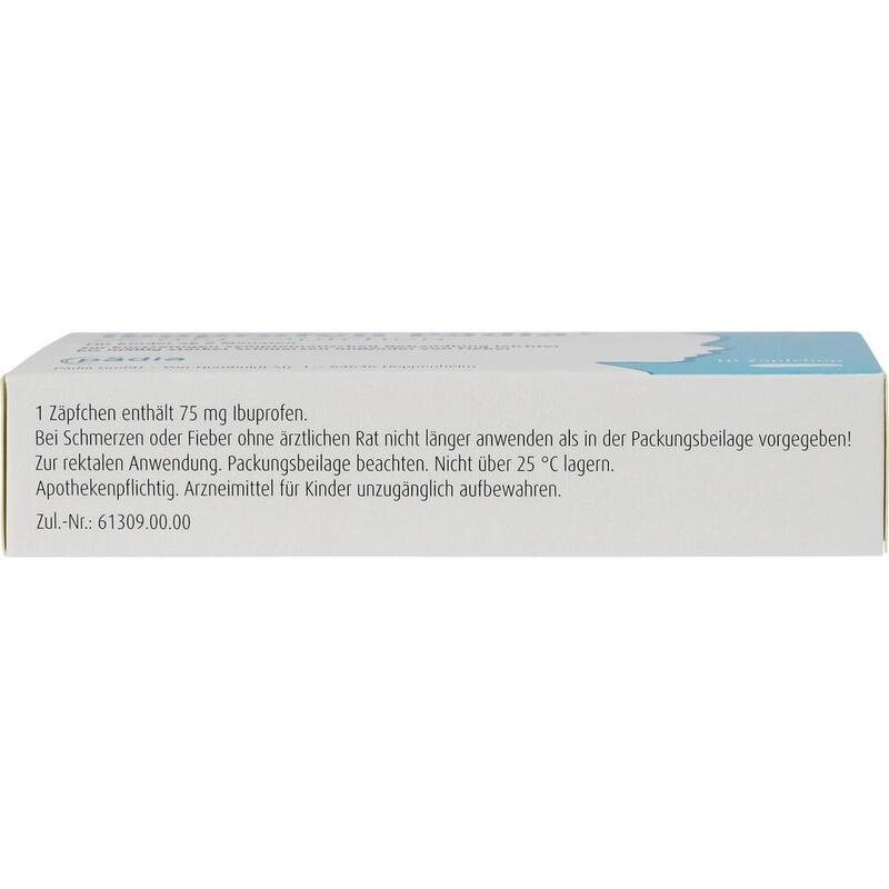 IBUPROFEN Pädia 75 mg Zäpfchen
