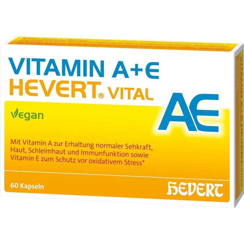 VITAMIN A+E Hevert Vital Kapseln