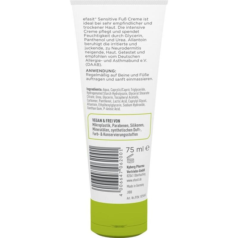 EFASIT Sensitive Fußcreme