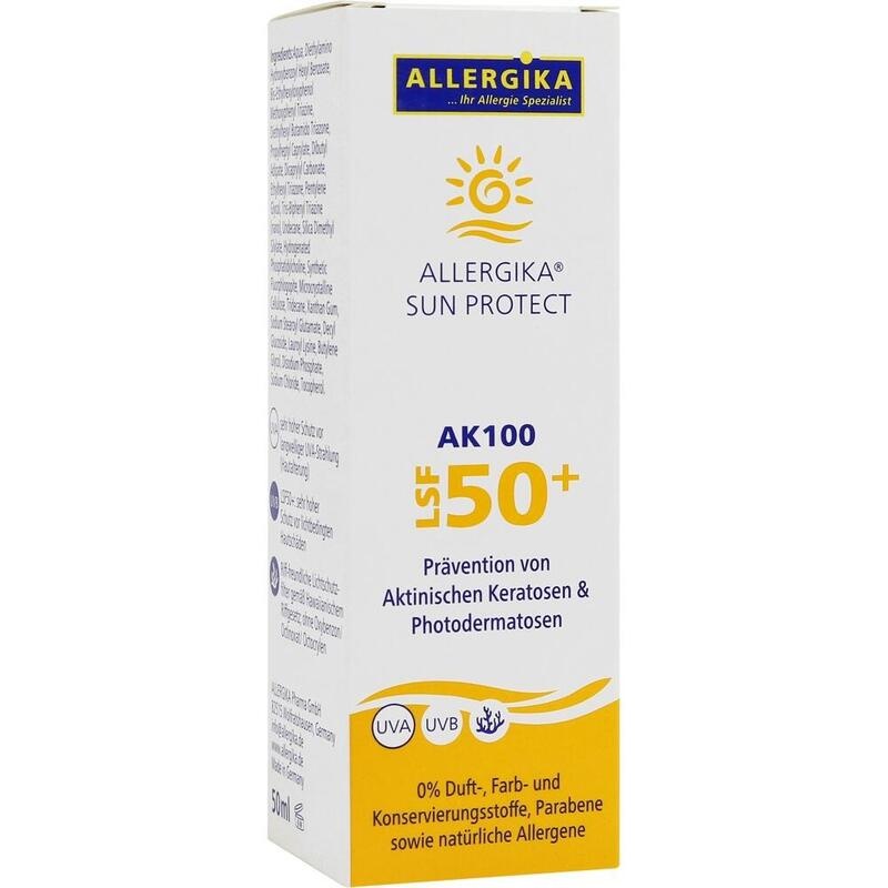 ALLERGIKA SUN PROTECT AK100 Creme LSF 50+