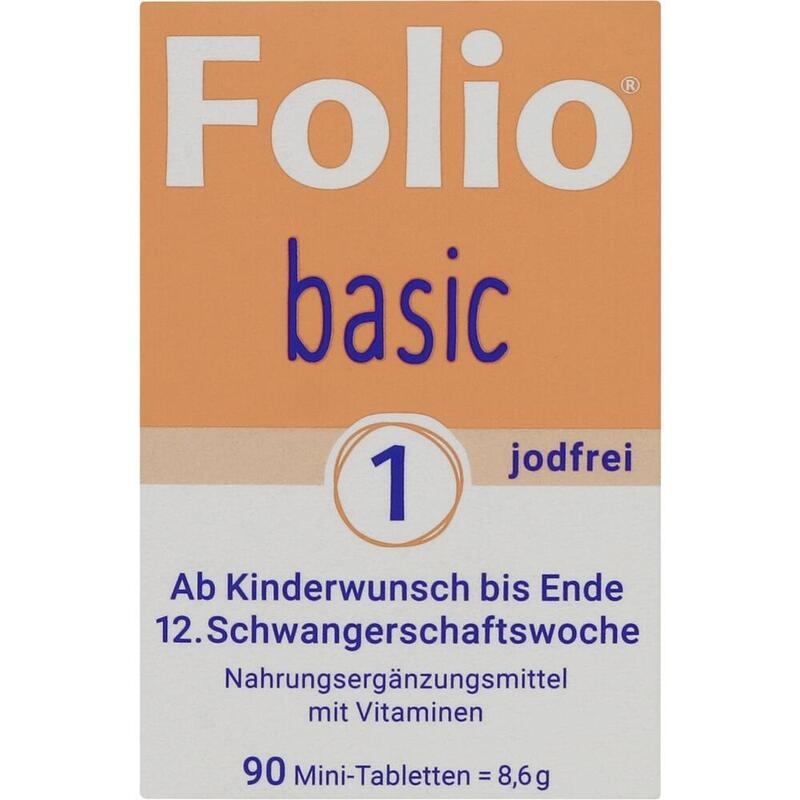 FOLIO 1 basic jodfrei Filmtabletten