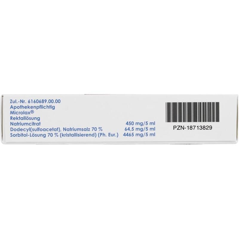 MICROLAX Rektallösung Klistiere m.kurzem Tubenhals
