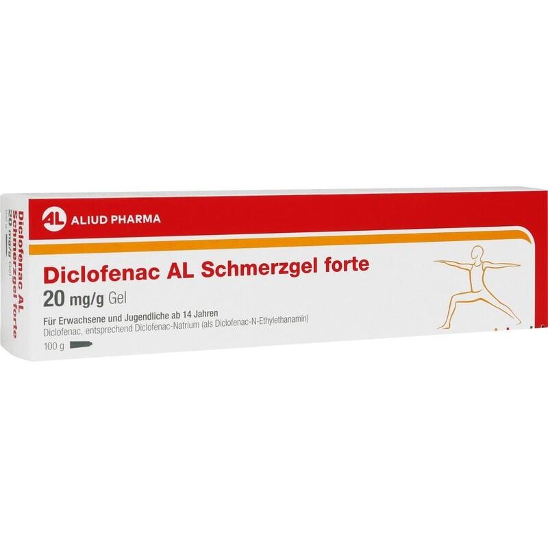 DICLOFENAC AL Schmerzgel forte 20 mg/g