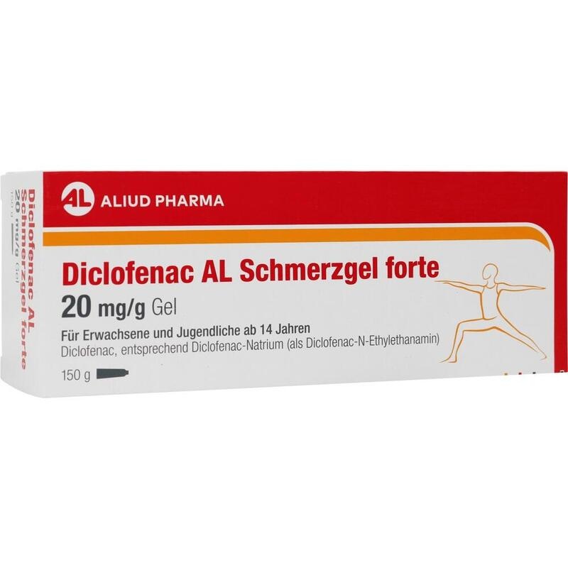 DICLOFENAC AL Schmerzgel forte 20 mg/g