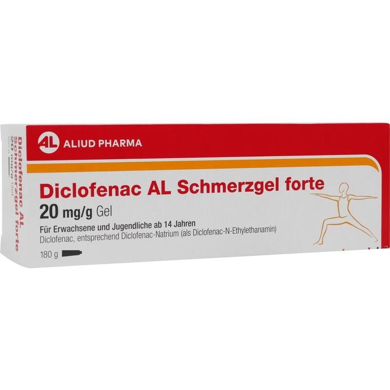 DICLOFENAC AL Schmerzgel forte 20 mg/g