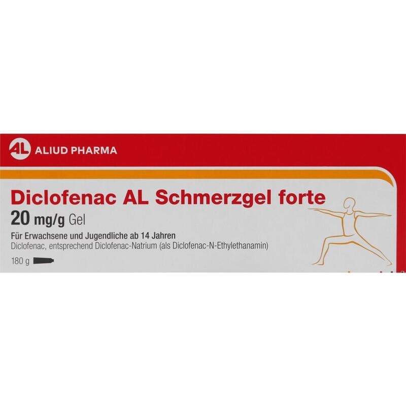 DICLOFENAC AL Schmerzgel forte 20 mg/g