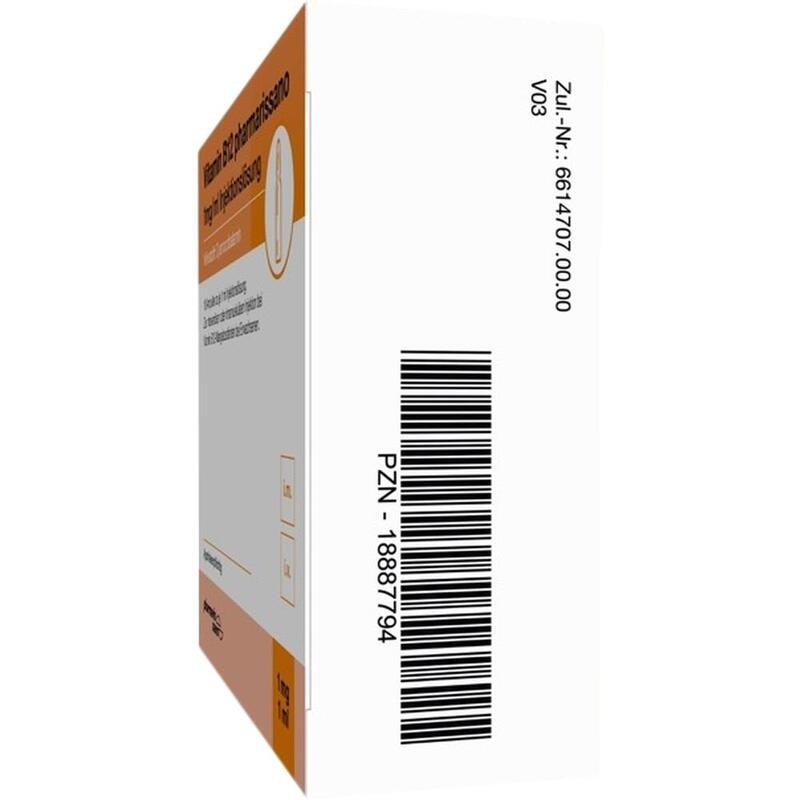 VITAMIN B12 PHARMARISSANO 1 mg/ml Injektionslösung