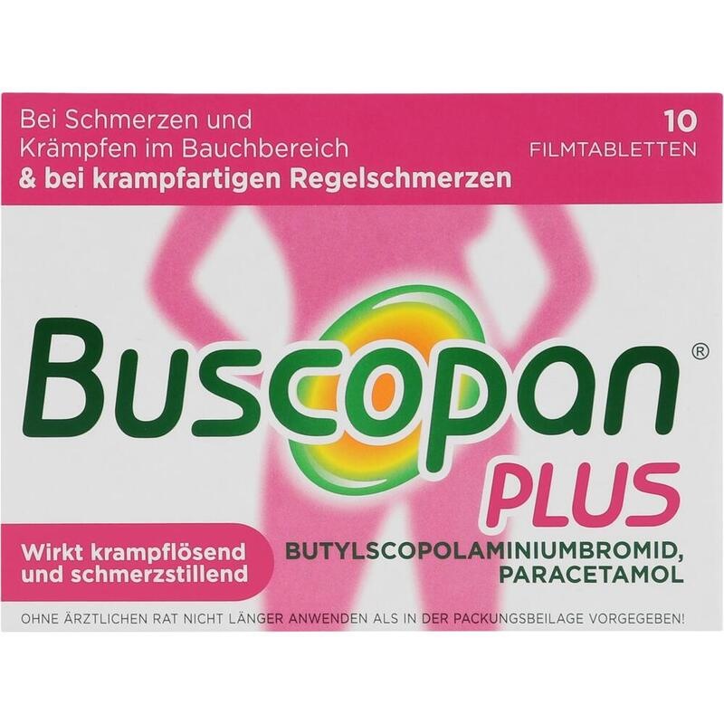 BUSCOPAN plus 10 mg/500 mg Filmtabletten