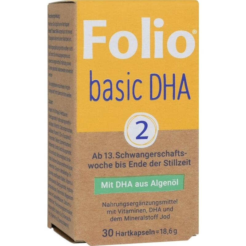 FOLIO 2 basic DHA Hartkapseln