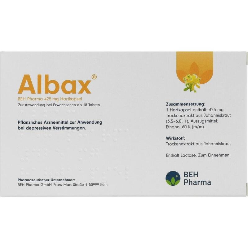 ALBAX BEH Pharma 425 mg Hartkapseln
