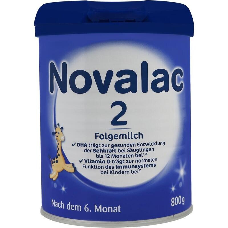 NOVALAC 2 Folge-Milchnahrung nach dem 6.Monat Plv.