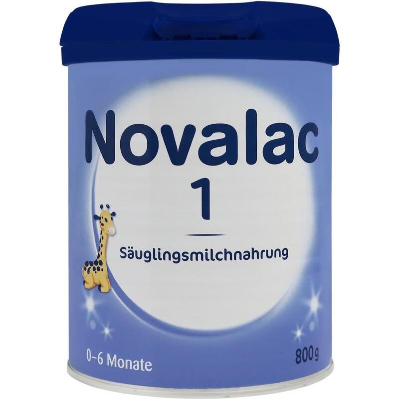 NOVALAC 1 Säuglings-Milchnahrung 0-6 Monate Pulver