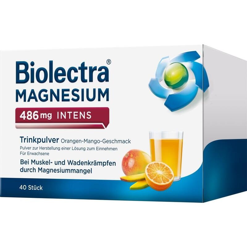 BIOLECTRA Magnesium 486 mg intens Trinkp.Ora.-Mang