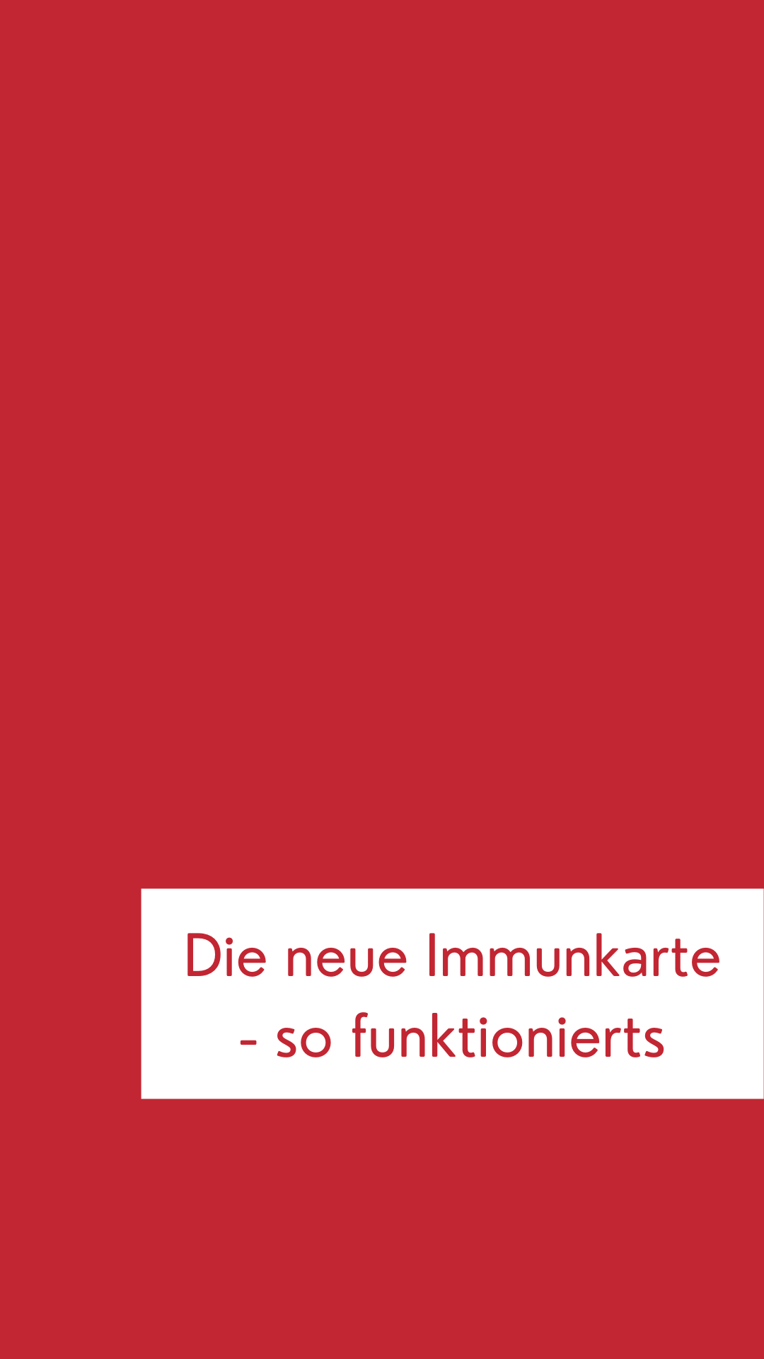 Immunkarte